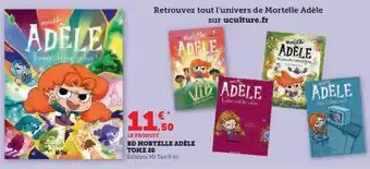 Super U BD MORTELLE ADÈLE TOME 20 offre