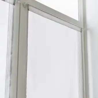 Bricomarché Vitrage tamisant, leo gris galet l.70 x h.210 cm offre