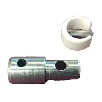 Kit cherubini adaptation manivelle pour tube 12 mm et cardan 13 mm clip liaison 1490190k