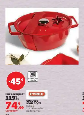 Super U COCOTTE SLOW COOK offre