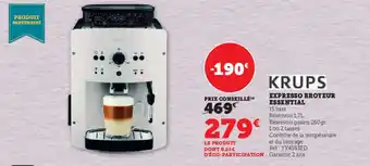 Super U EXPRESSO BROYEUR ESSENTIAL offre