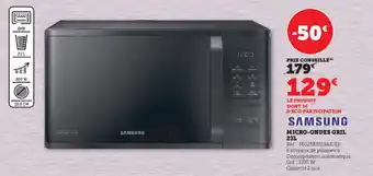 Super U MICRO-ONDES GRIL 25L offre