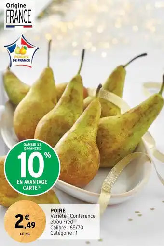 Intermarché POIRE offre