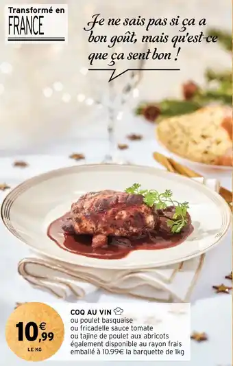 Intermarché COQ AU VIN offre