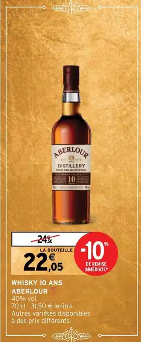 WHISKY 10 ANS ABERLOUR