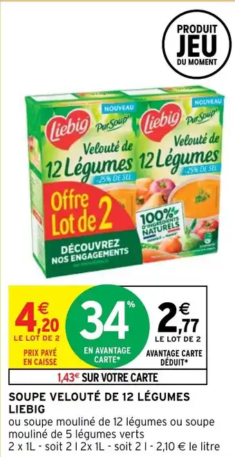 SOUPE VELOUTÉ DE 12 LÉGUMES LIEBIG