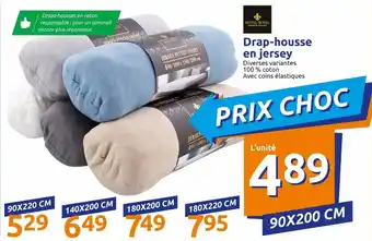 Action Drap-housse en jersey offre