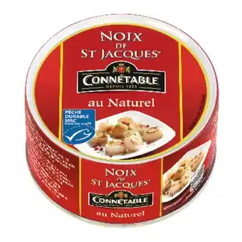 Auchan Noix de st jacques msc au naturel connétable offre