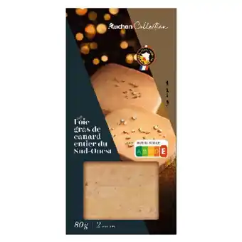 Auchan Foie gras de canard entier du sud -ouest auchan collection offre
