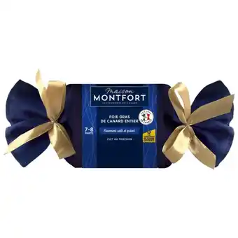 Auchan Foie gras de canard entier torchon montfort offre