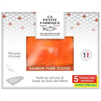 Auchan Saumon fumé d'écosse la petite fabrique offre