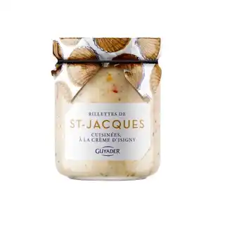 Auchan Rillettes à la crème d'isigny guyader offre