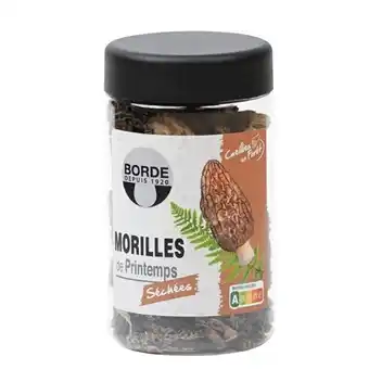Auchan Morilles séchées extra borde offre