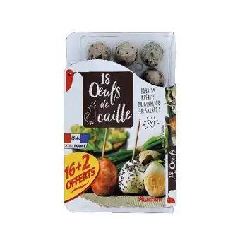 Auchan Oeufs de caille auchan offre