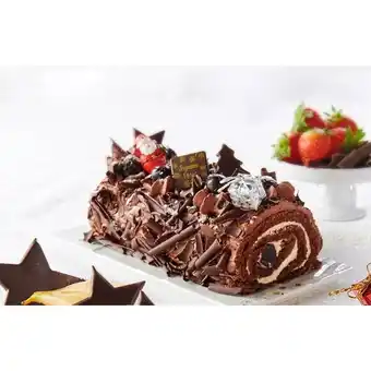 Auchan Bûche fôret noire offre