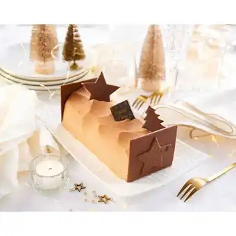 Auchan Bûche gianduja citron offre