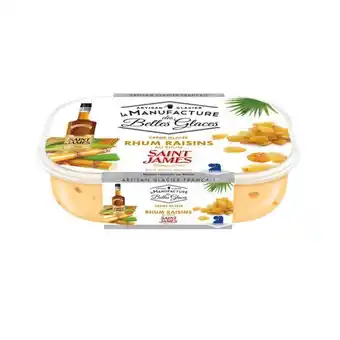 Auchan Bac de glace la manufacture des belles glaces offre