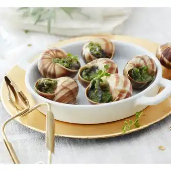 Auchan Escargots préparés à la bourguignonne surgelés auchan offre