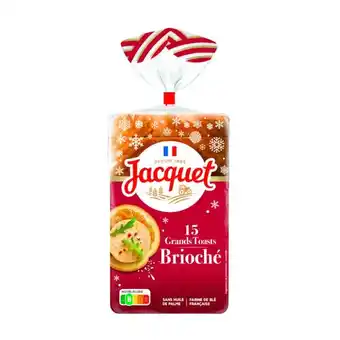 Auchan Grands toasts brioché jacquet offre