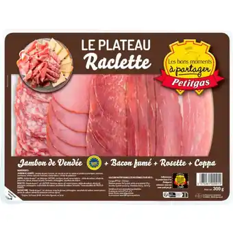 Auchan Plateau raclette petit gas offre