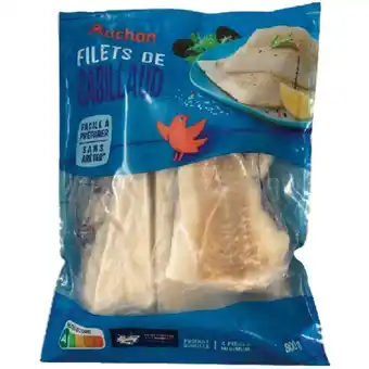 Auchan Filets de cabillaud surgelés auchan offre