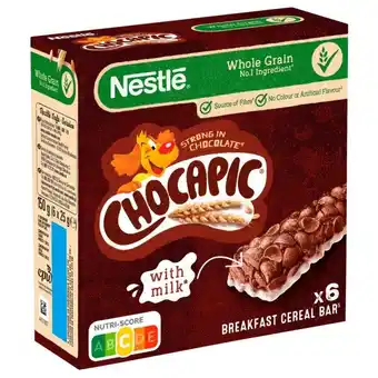 Auchan Barres de céréales chocapic néstle offre