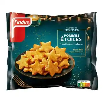 Auchan Pommes étoiles surgelées findus offre