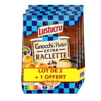 Auchan Gnocchi à poêler lustucru offre