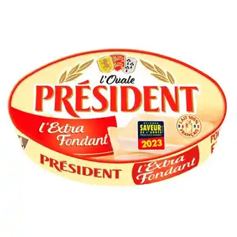 Auchan L'ovale l'extra fondant président offre