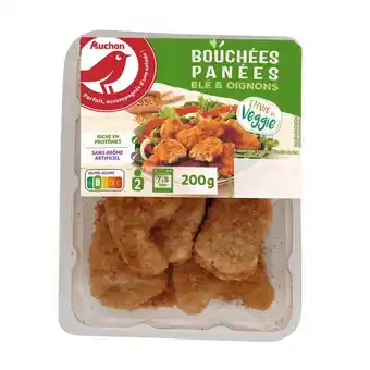 Auchan Bouchées panées envie de veggie auchan offre