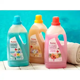Auchan 2 + 1 offert au choix sur la gamme des lessives liquides auchan offre
