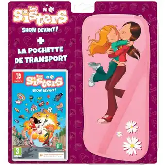 Auchan Le pack pochette switch + le jeu les sisters 2 : show devant sur switch offre