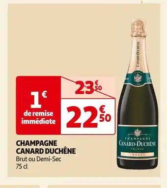 Auchan Supermarché Canard duchêne champagne offre