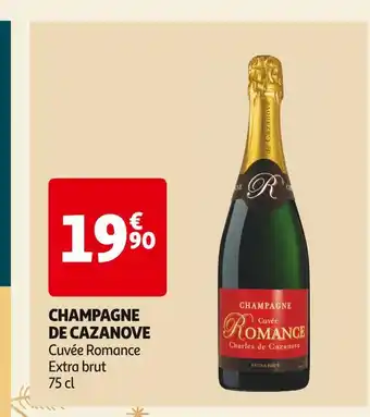 Auchan Supermarché Cazanove champagne offre