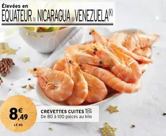Intermarché CREVETTES CUITES offre