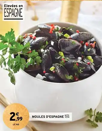 Intermarché MOULES D'ESPAGNE offre
