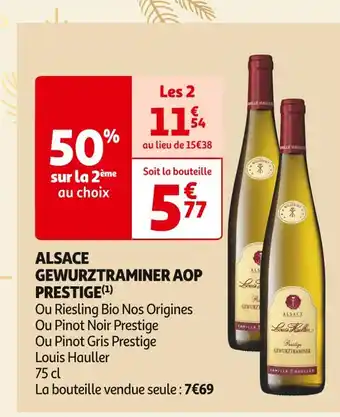 Louis hauller alsace gewurztraminer aop prestige