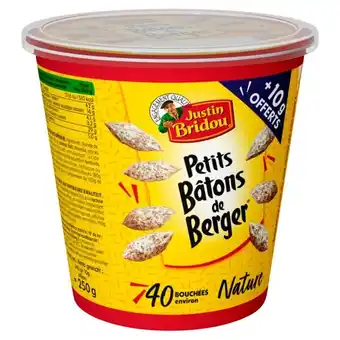 Auchan Box apéro petit bâton de berger nature justin bridou offre