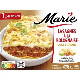 Auchan Lasagnes à la bolognaise surgelées marie offre