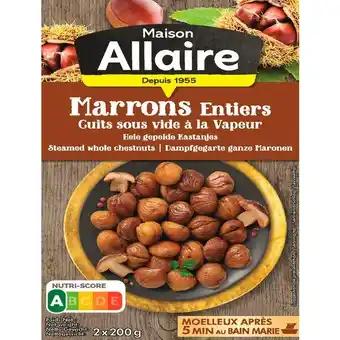 Marrons entiers allaire