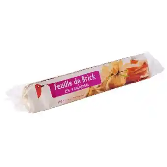 Feuille de brick en rouleau auchan