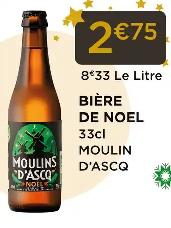 Moulin d’ascq bière de noel