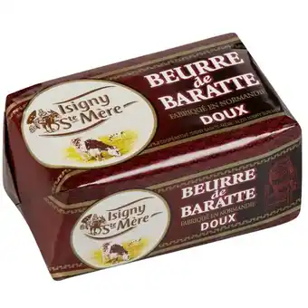 Auchan Beurre de baratte isigny offre