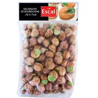 Auchan Escargots de bourgogne à la bourguignonne surgelés escal offre