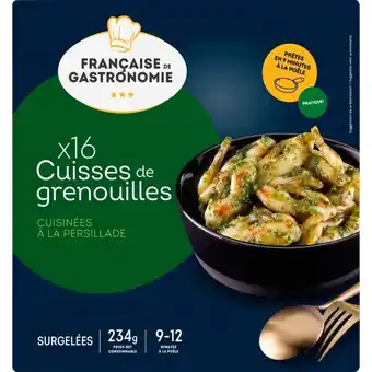 Auchan Cuisses de grenouilles surgelées française de gastronomie offre