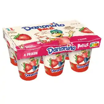 Auchan Danonino paille offre