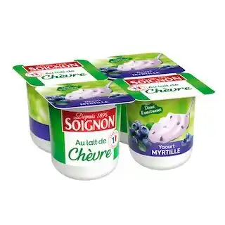 Auchan Yaourt chèvre soignon offre