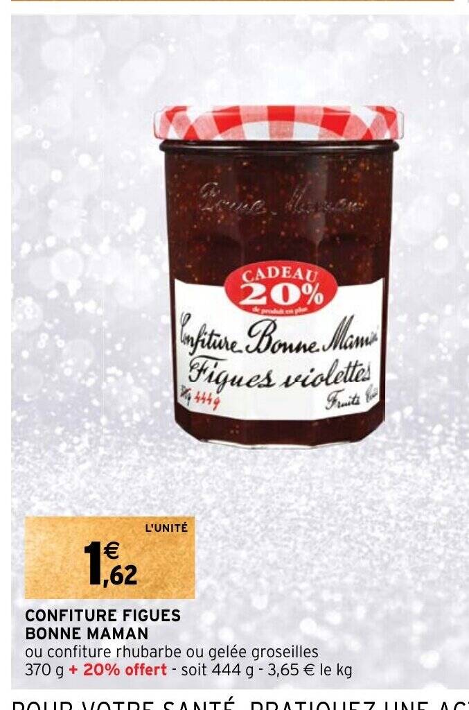 Promo CONFITURE FIGUES chez Intermarché