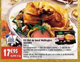 Migros Kit filet de bœuf Wellington SOCOPA offre