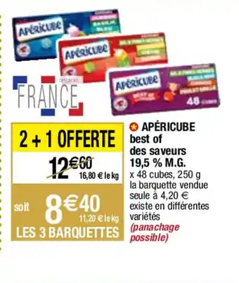 Migros APÉRICUBE best of des saveurs offre